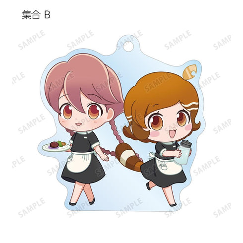 『アポカリプスホテル』トレーディング ちびキャラ ホテルモントレ制服&モーニングスタッフver. アクリルキーホルダー(単位/BOX)